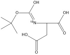 N-Boc-L-Aspartic acid-[15N]